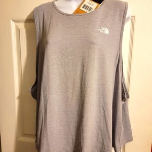 The North Face 3 XL Tank top/ Women/ light Gray/ New with tags